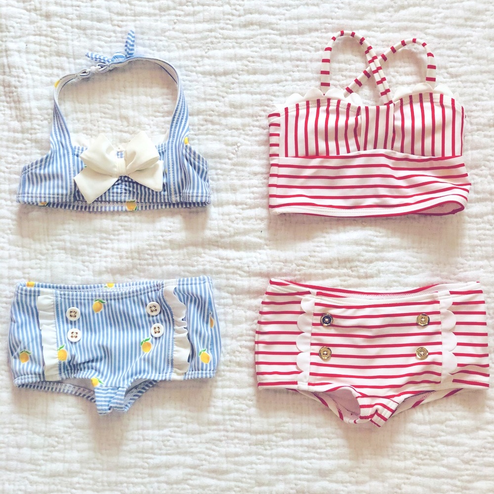 Two 6-12 month Janie & Jack bikinis